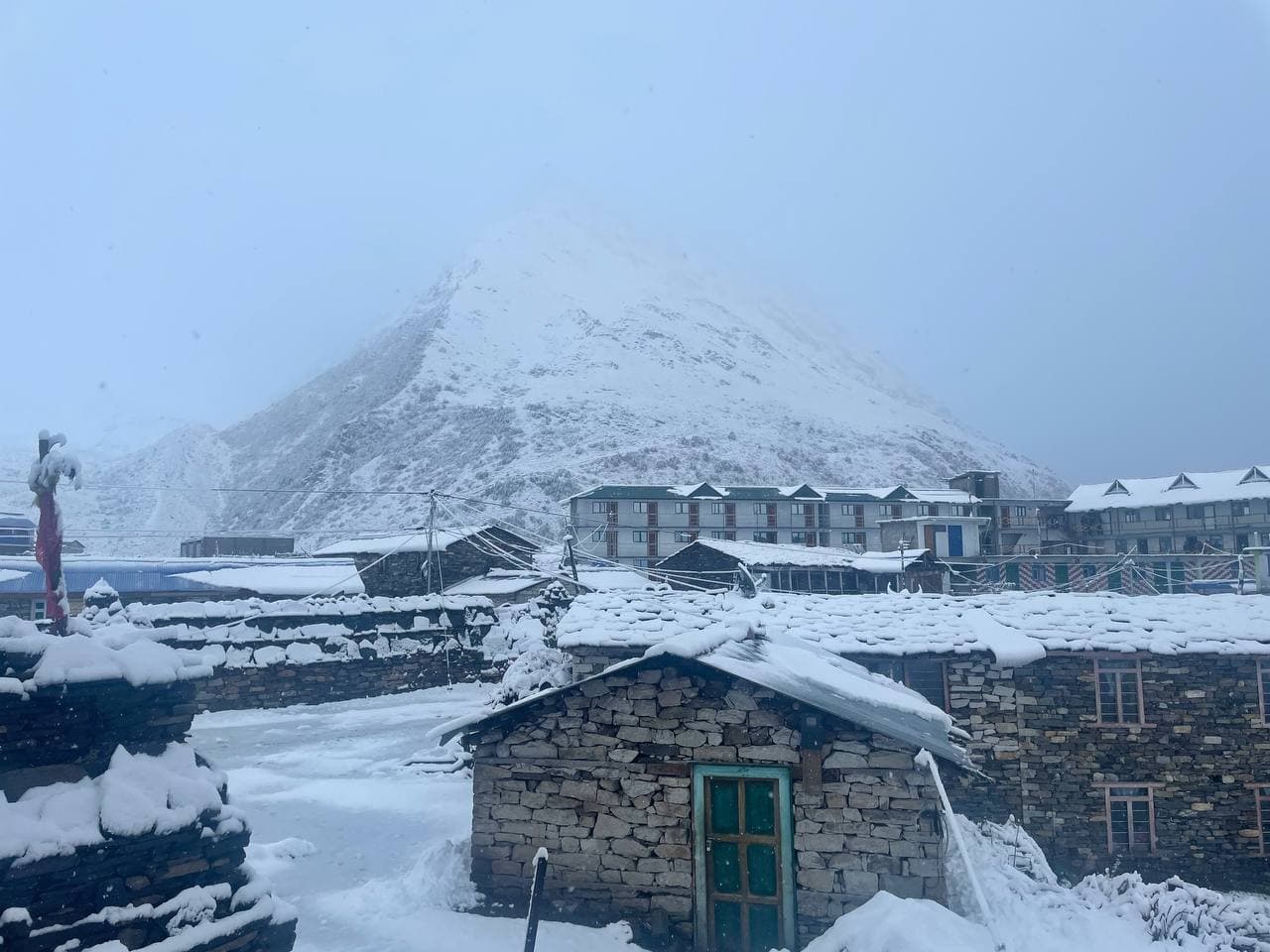 Manaslu Circuit trail landscape